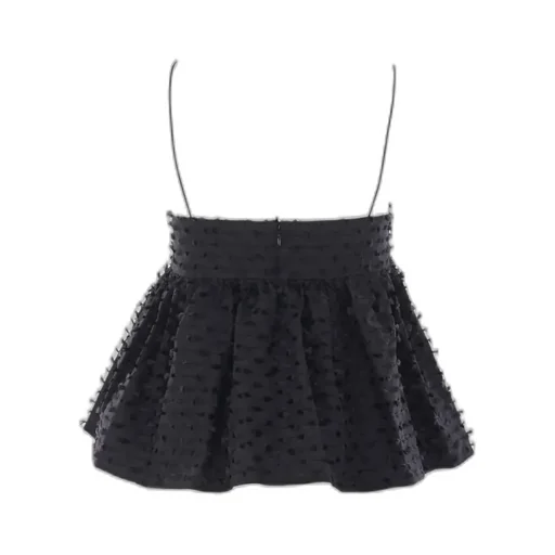 Fil Coupe Peplum Top