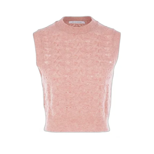 Textured Knit Vest
