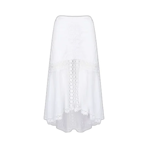 Asymmetric Lace Skirt