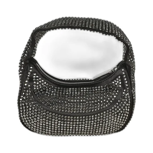 Embellished Panelled Mini Bag