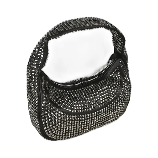Embellished Panelled Mini Bag