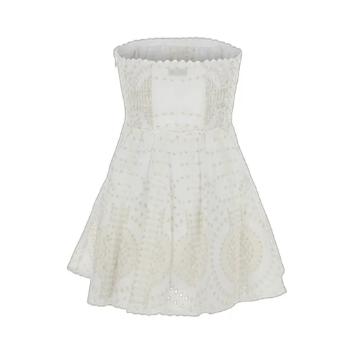Clem Dress With Flounce Hem