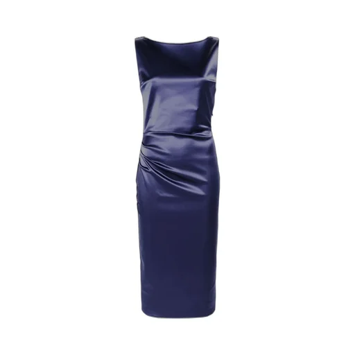 Ajour Satin Dress