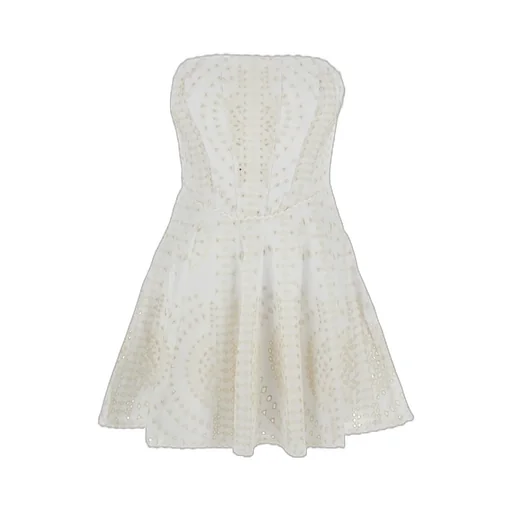 Clem Dress With Flounce Hem