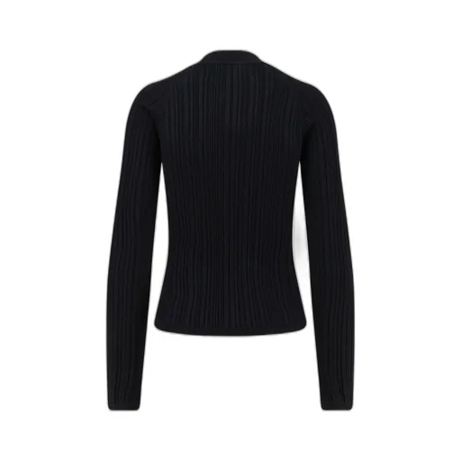 Ribbed Button Knitwear