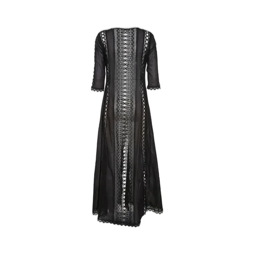 Lace Open-Front Jacket