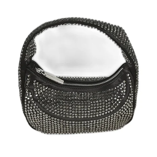 Embellished Panelled Mini Bag
