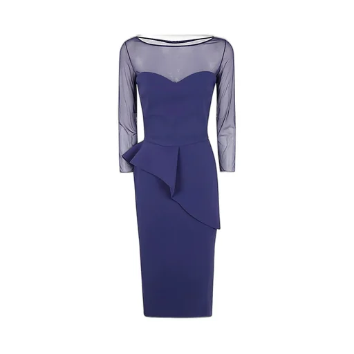 Illusion Sheath Dress