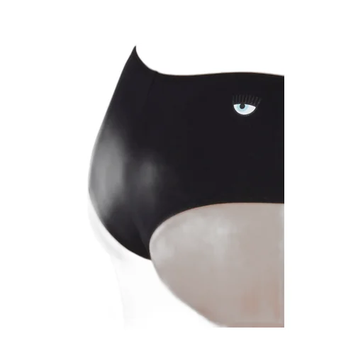 Eyelike-Motif Stretched Briefs
