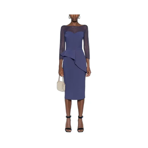 Illusion Sheath Dress