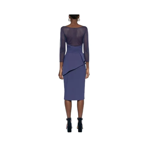 Illusion Sheath Dress