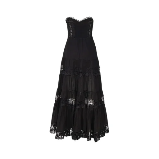 Lace Strapless Dress