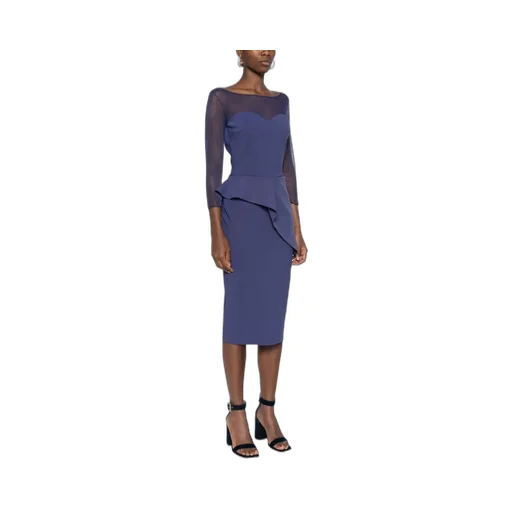 Illusion Sheath Dress