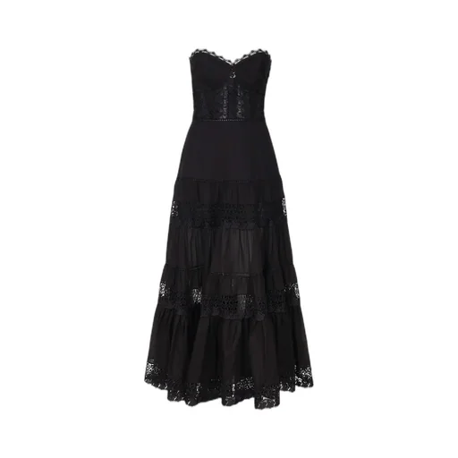 Lace Strapless Dress