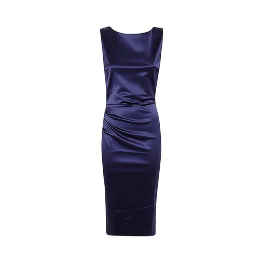 Ajour Satin Dress