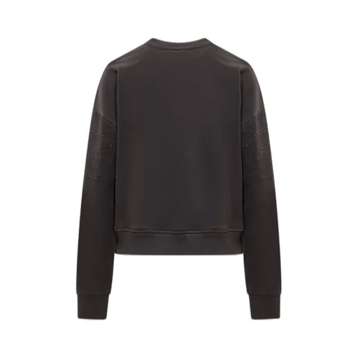Eyelike Detailed Crewneck Sweatshirt