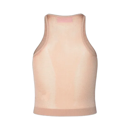 Sleeveless Knitted Tank Top