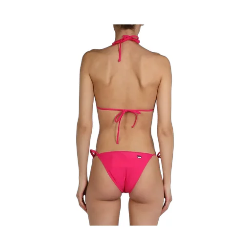 Logo-Printed Halterneck Bikini Top