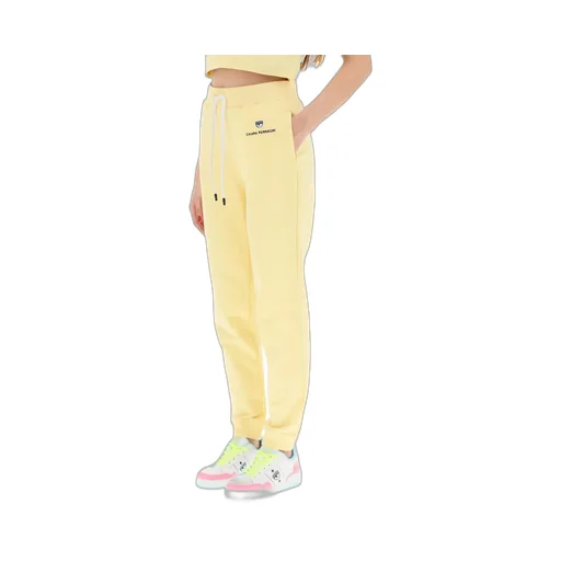 Logo Embroidered Drawstring Joggers