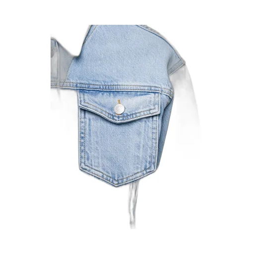 Buttoned Denim Jacket