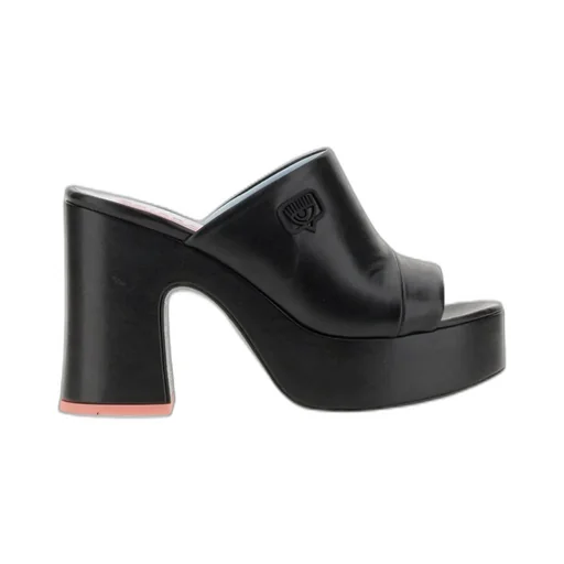 Logo Detailed Heeled Sandals
