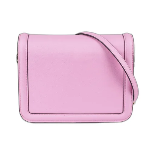 Logo-Plaque Chain-Linked Crossbody Bag