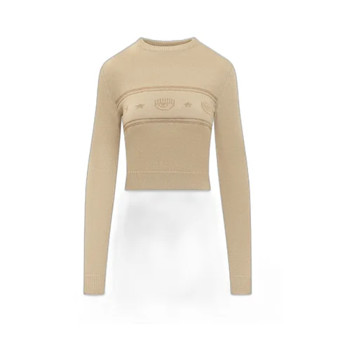 Logo Intarsia-Knit Crewneck Jumper