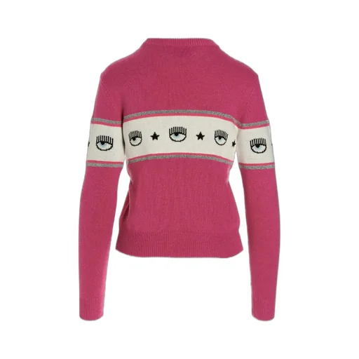 Logo Intarsia Crewneck Jumper