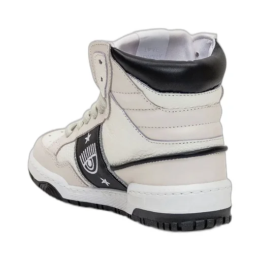 High-Top Lace-Up Sneakers