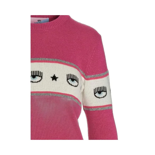 Logo Intarsia Crewneck Jumper