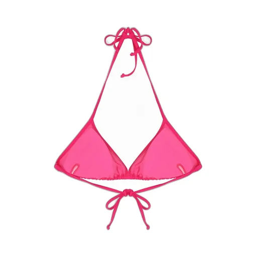 Logo-Printed Halterneck Bikini Top