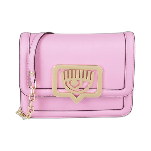 Logo-Plaque Chain-Linked Crossbody Bag