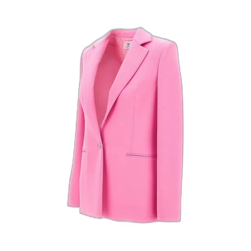 Embellished Single-Breasted Tailored Blazer