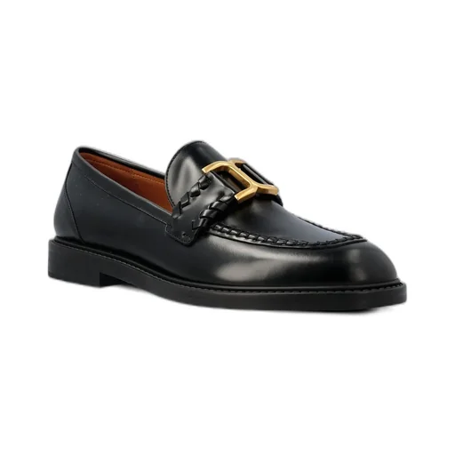 Marcie Round-Toe Loafers