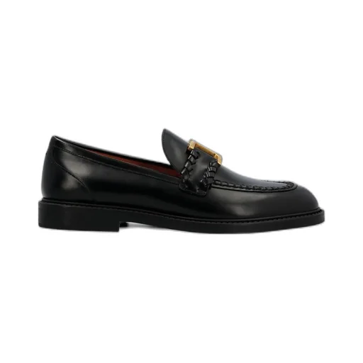 Marcie Round-Toe Loafers