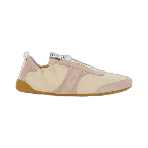 Kick Panelled Lace-Up Sneakers