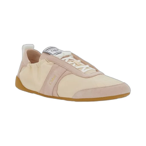 Kick Panelled Lace-Up Sneakers
