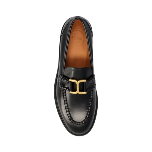 Marcie Round-Toe Loafers