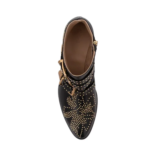 Susanna Embellished Buckled Boots