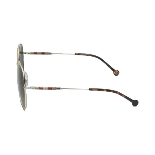 Square Frame Semi Rimless Sunglasses