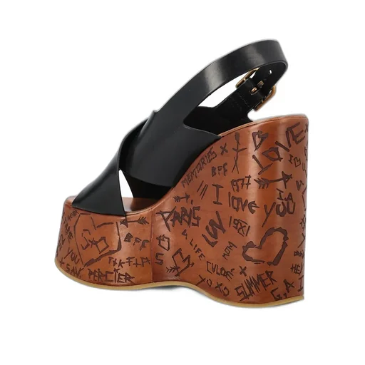Open Toe Wedge Sandals