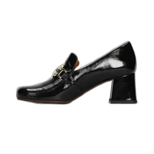 Moil Block Heel Embellished Pumps