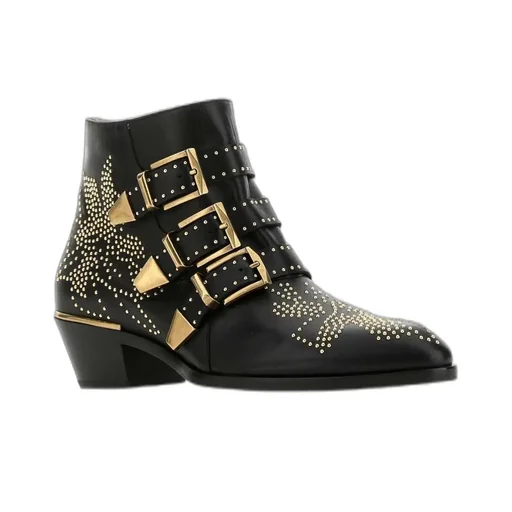 Susanna Embellished Buckled Boots