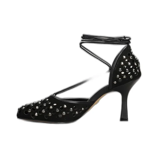 Embellished Stiletto Heeled Pumps