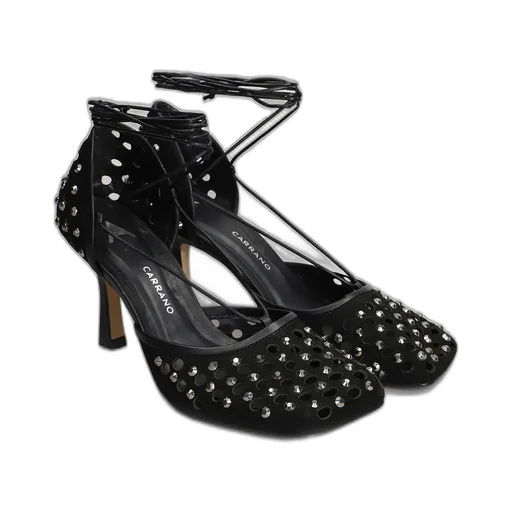 Embellished Stiletto Heeled Pumps