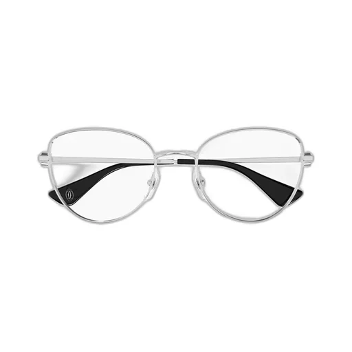 Logo Plaque Butterfly Frame Glasses