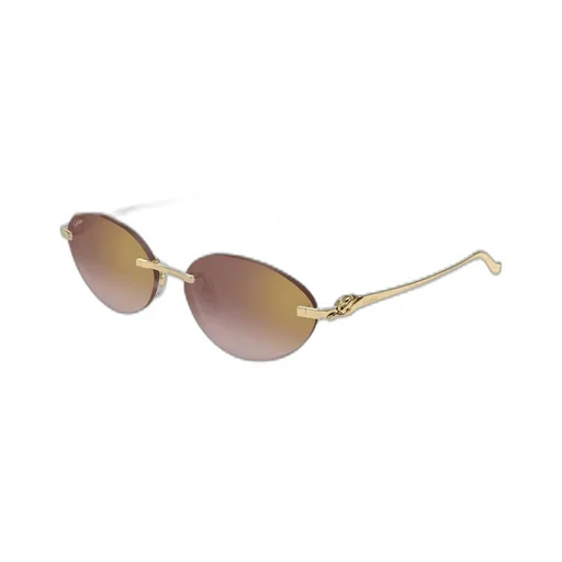 Rimless Round Sunglasses