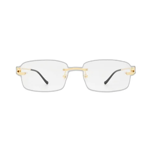 Rimless Square Glasses