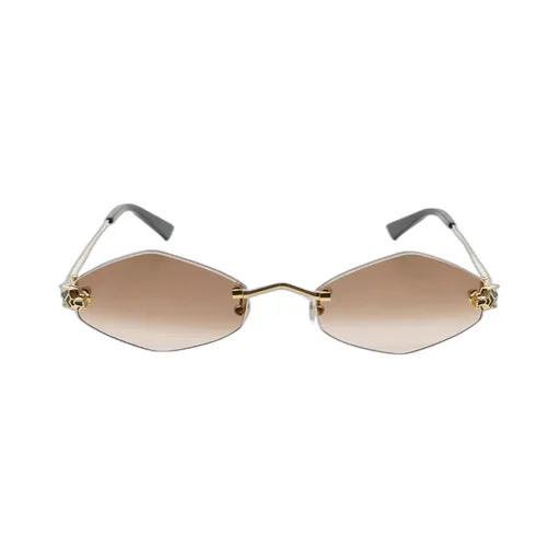 Geometric Frame Sunglasses