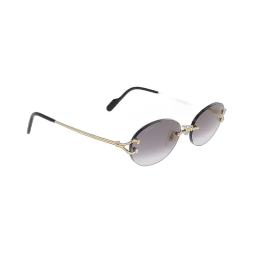 Oval-Frame Sunglasses